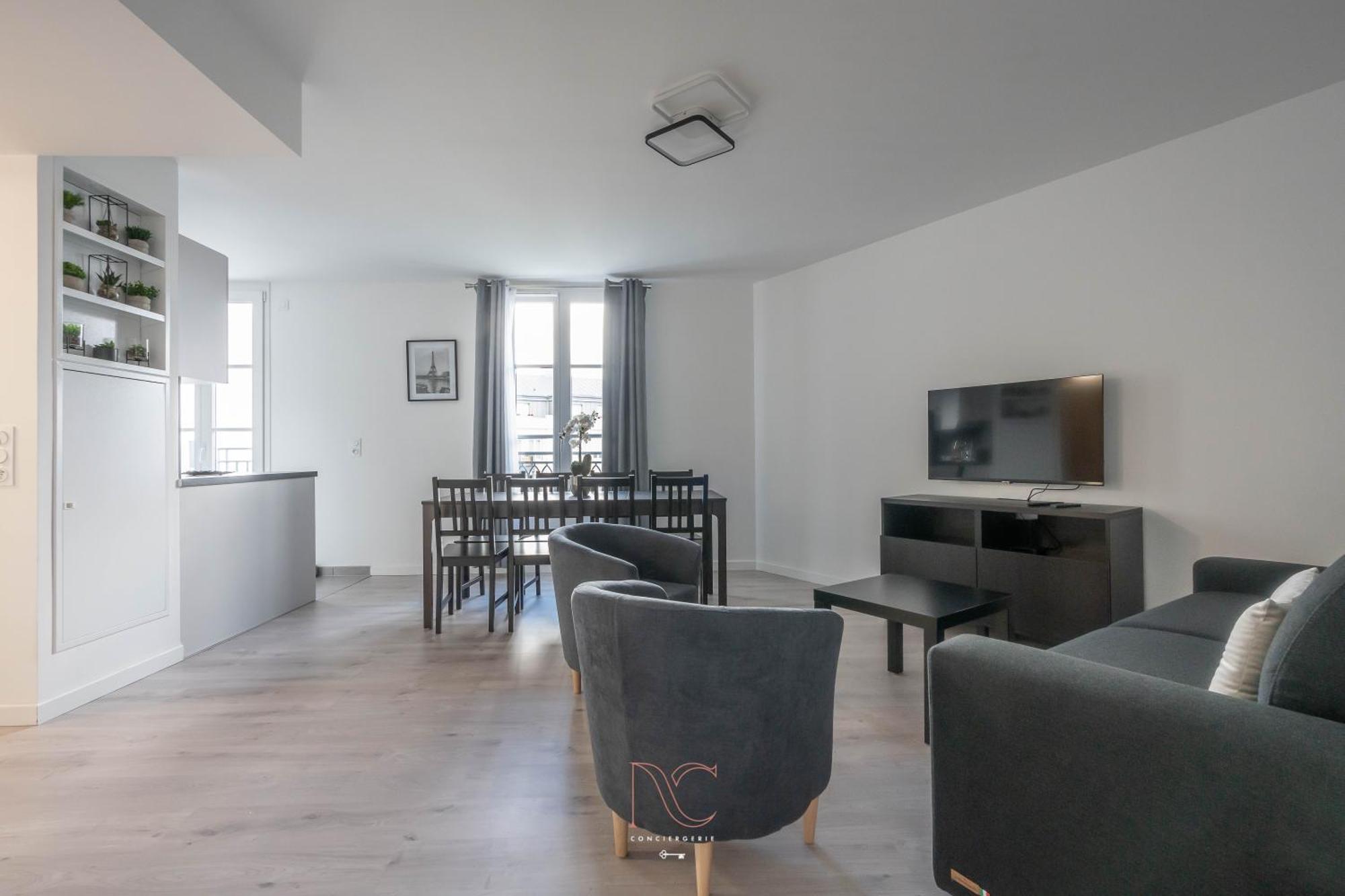 *disneyland-paris* 8personnes, Parking, Wifi Apartment